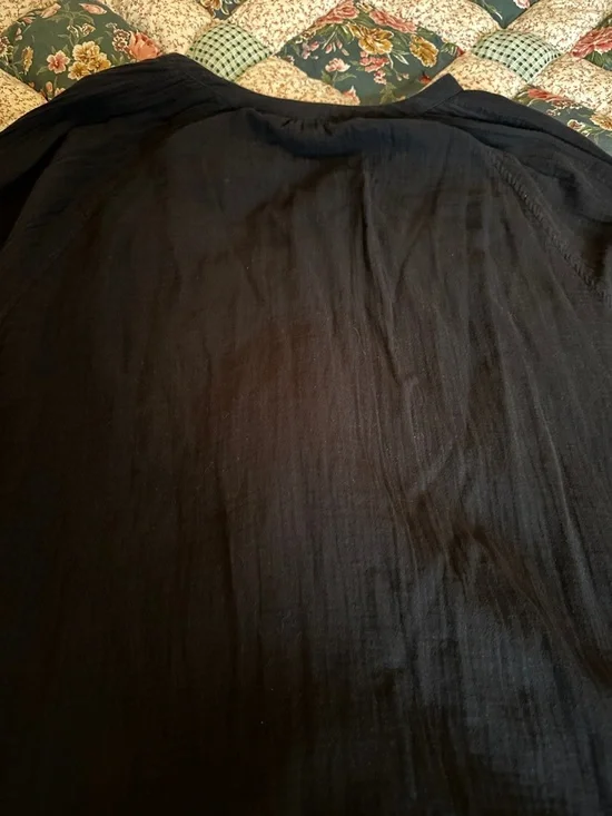 Wilfred Black Lightweight Tunic Top - Picture 10 of 14